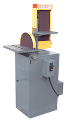 6" x 48" Belt and 12" Disc Floor Standing Combination Sander with Dust Collector 3HP; 3PH - Makers Industrial Supply