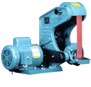 Belt Grinder - #482MC100V; 2 x 48'' Belt; 1HP; 1PH; 110V Motor - Makers Industrial Supply