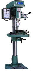 9400 Floor Model Drilling & Tapping Machine - 18-1/2'' Swing; 2HP; 1PH; 110V Motor - Makers Industrial Supply