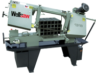 Horizontal Wet Bandsaw - #1318 - 13 x 18'' Capacity - 3 HP; 3PH; 220/440V Motor - Makers Industrial Supply