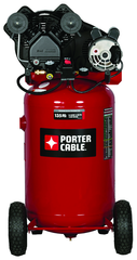 30 Gal. Single Stage Air Compressor, Vertical, Medium Duty Cast iron - Makers Industrial Supply