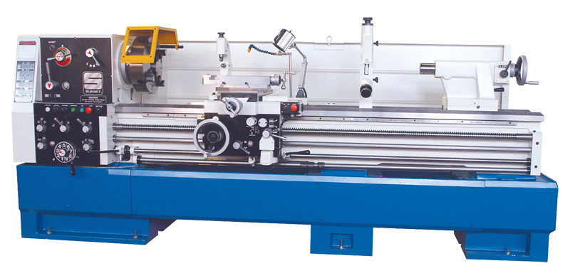 224120A 22" x 120" Gear Head Toolroom Lathe; (12) 35-1250 RPM Spindle Speeds; D1-8 Spindle; Spindle Hole Dia. 4-1/8"; 15HP 220/440volt/3ph - Makers Industrial Supply