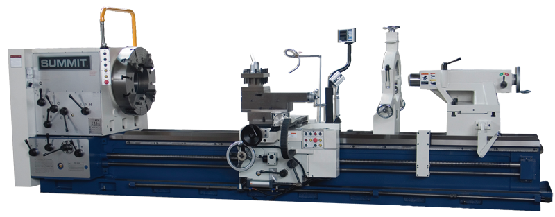 42" x 120" Oil Country Lathe; A2-20 Spindle Mount; 14.1" Spindle Bore; 30HP 220V 3PH Motor; 20;790 lbs - Makers Industrial Supply