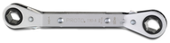 Proto® Offset Double Box Reversible Ratcheting Wrench 1/2" x 9/16" - 6 Point - Makers Industrial Supply