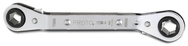 Proto® Offset Double Box Reversible Ratcheting Wrench 11 x 13 mm - 6 Point - Makers Industrial Supply