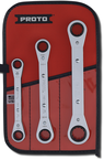 Proto® 3 Piece Ratcheting Box Wrench Set - 12 Point - Makers Industrial Supply