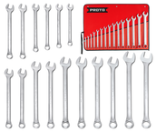 31 Pc. Satin Combination ASD Wrench Set - 12 Point - Makers Industrial Supply