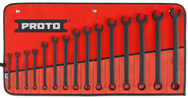 Proto® 15 Piece Black Oxide Metric Combination ASD Wrench Set - 12 Point - Makers Industrial Supply