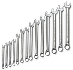 Proto® 14 Piece Full Polish Antislip Metric Combination Wrench Set - 12 Point - Makers Industrial Supply