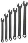 Proto® 6 Piece Black Oxide Antislilp Metric Combination Wrench Set - 12 Point - Makers Industrial Supply