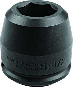 Proto® 1-1/2" Drive Impact Socket 2-3/16" - 6 Point - Makers Industrial Supply