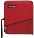 Proto® Red Canvas 7-Pocket Tool Roll - Makers Industrial Supply