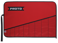 Proto® Red Canvas Tool Roll 10 Piece - Makers Industrial Supply