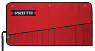 Proto® Red Canvas 14-Pocket Tool Roll - Makers Industrial Supply