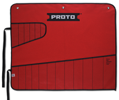 Proto® Red Canvas 18-Pocket Tool Roll - Makers Industrial Supply