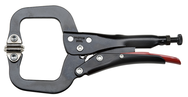 Proto® Locking Mini C-Clamp Pliers w/Swivel Pads - 6-1/2" - Makers Industrial Supply