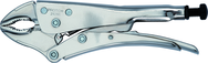 Proto® Nickel Chrome Locking Pliers - Curved Jaw 9-1/4" - Makers Industrial Supply