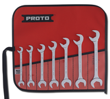 Proto® 7 Piece Full Polish Angle Open-End Wrench Set - Makers Industrial Supply