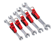 Proto® Tether-Ready 5 Piece Metric Double End Flare Nut Wrench Set - 6 Point - Makers Industrial Supply