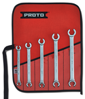 Proto® 5 Piece Metric Double End Flare Nut Wrench Set - 6 Point - Makers Industrial Supply
