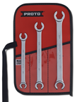 Proto® 3 Piece Double End Flare Nut Wrench Set - 6 Point - Makers Industrial Supply