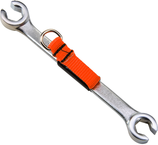 Proto® Tether-Ready Satin Flare-Nut Wrench 3/8" x 7/16" - 6 Point - Makers Industrial Supply