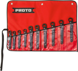 Proto® 10 Piece Metric Ratcheting Flare Nut Wrench Set - Makers Industrial Supply