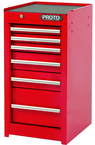 Proto® 440SS Side Cabinet - 6 Drawer, Red - Makers Industrial Supply