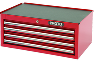 Proto® 440SS Intermediate Chest - 4 Drawer, Red - Makers Industrial Supply