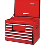 Proto® 440SS 27" Top Chest with Drop Front - 10 Drawer, Red - Makers Industrial Supply