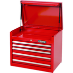 Proto® 440SS 27" Top Chest - 5 Drawer, Red - Makers Industrial Supply
