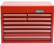 Proto® 440SS 27" Top Chest - 8 Drawer, Red - Makers Industrial Supply