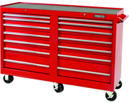 Proto® 440SS 54" Workstation - 14 Drawer, Red - Makers Industrial Supply