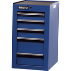 Proto® 450HS Side Cabinet - 5 Drawer, Blue - Makers Industrial Supply