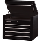 Proto® 450HS 34" Top Chest - 4 Drawer, Black - Makers Industrial Supply