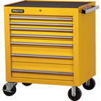 Proto® 450HS 34" Roller Cabinet - 7 Drawer, Yellow - Makers Industrial Supply