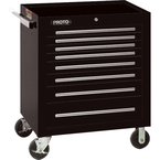 Proto® 450HS 34" Roller Cabinet - 8 Drawer, Black - Makers Industrial Supply