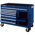 Proto® 450HS 50" Workstation - 8 Drawer & 1 Shelf, Blue - Makers Industrial Supply