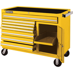 Proto® 450HS 50" Workstation - 8 Drawer & 1 Shelf, Yellow - Makers Industrial Supply
