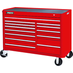 Proto® 450HS 57" Workstation - 13 Drawer, Red - Makers Industrial Supply