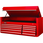 Proto® 450HS 66" Top Chest - 10 Drawer, Red - Makers Industrial Supply