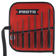Proto® 7 Piece Roll Pin Punch Set S2 - Makers Industrial Supply