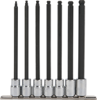 Proto® 3/8" Drive 7 Piece Ball Style Extra Long Hex Bit Set - Makers Industrial Supply