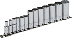 Proto® Tether-Ready 3/8" Drive 13 Piece Deep Socket Set - 12 Point - Makers Industrial Supply