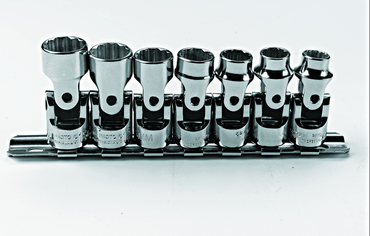 Proto® 3/8" Drive 7 Piece Metric Universal Socket Set - 12 Point - Makers Industrial Supply