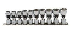 Proto® 3/8" Drive 10 Piece Metric Universal Socket Set - 6 Point - Makers Industrial Supply