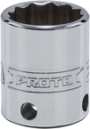 Proto® Tether-Ready 3/8" Drive Socket 3/4" - 12 Point - Makers Industrial Supply