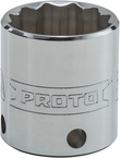 Proto® Tether-Ready 3/8" Drive Socket 24 mm - 12 Point - Makers Industrial Supply