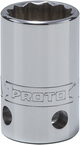 Proto® Tether-Ready 1/2" Drive Socket 17 mm - 12 Point - Makers Industrial Supply