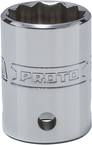 Proto® Tether-Ready 1/2" Drive Socket 21 mm - 12 Point - Makers Industrial Supply